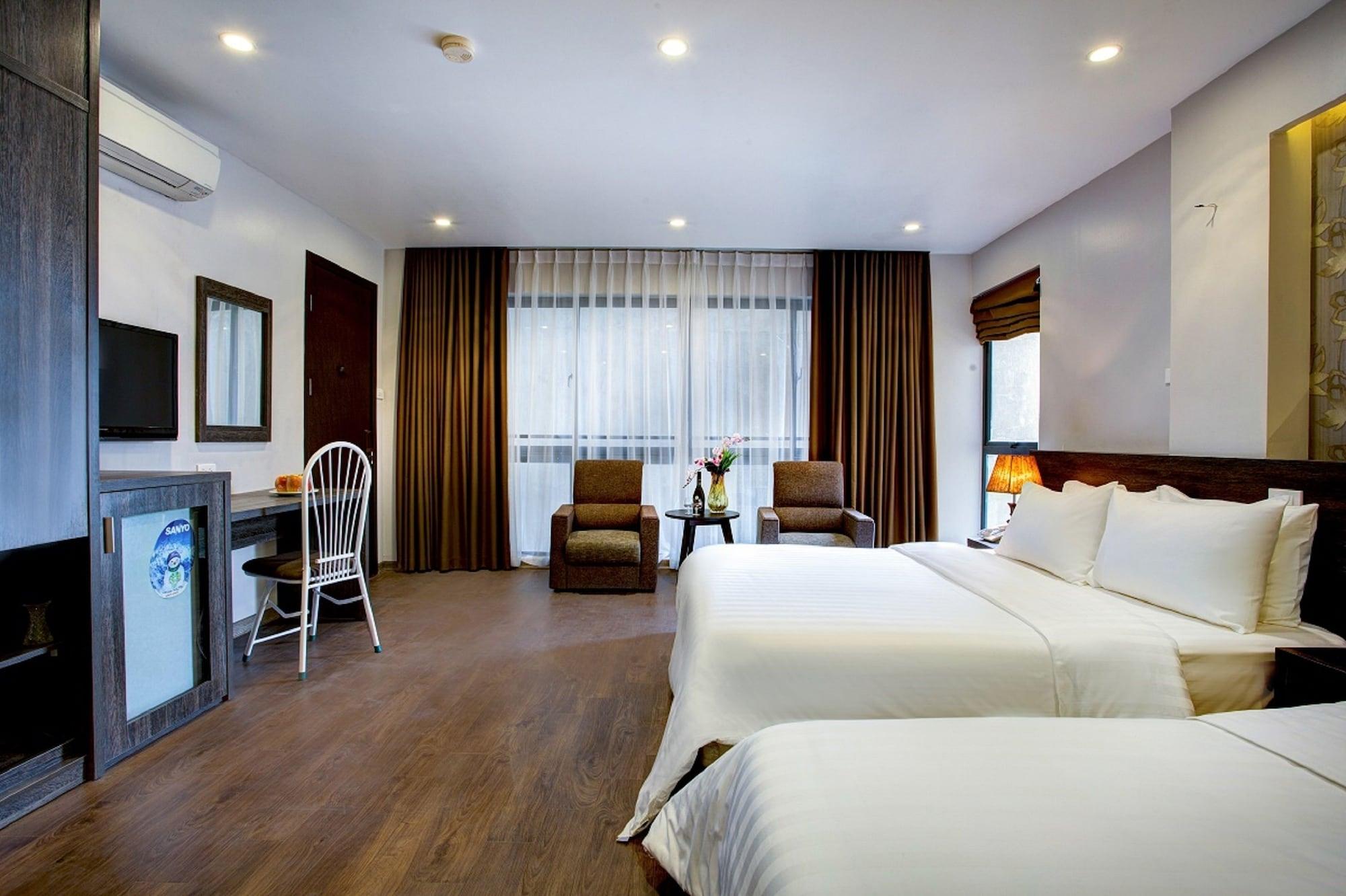 My Linh Hotel Hanoi Dış mekan fotoğraf