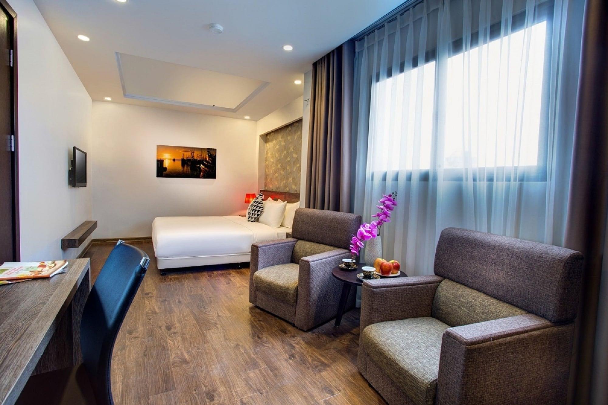 My Linh Hotel Hanoi Dış mekan fotoğraf