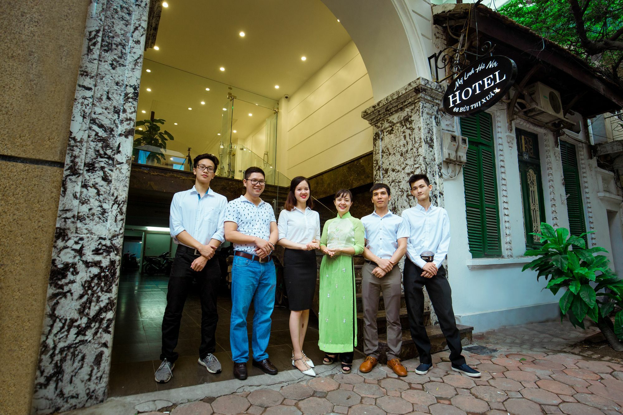 My Linh Hotel Hanoi Dış mekan fotoğraf